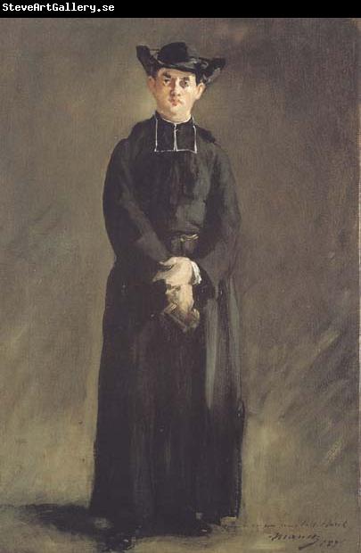 Edouard Manet Portrait de l'abbe Hurel (mk40)